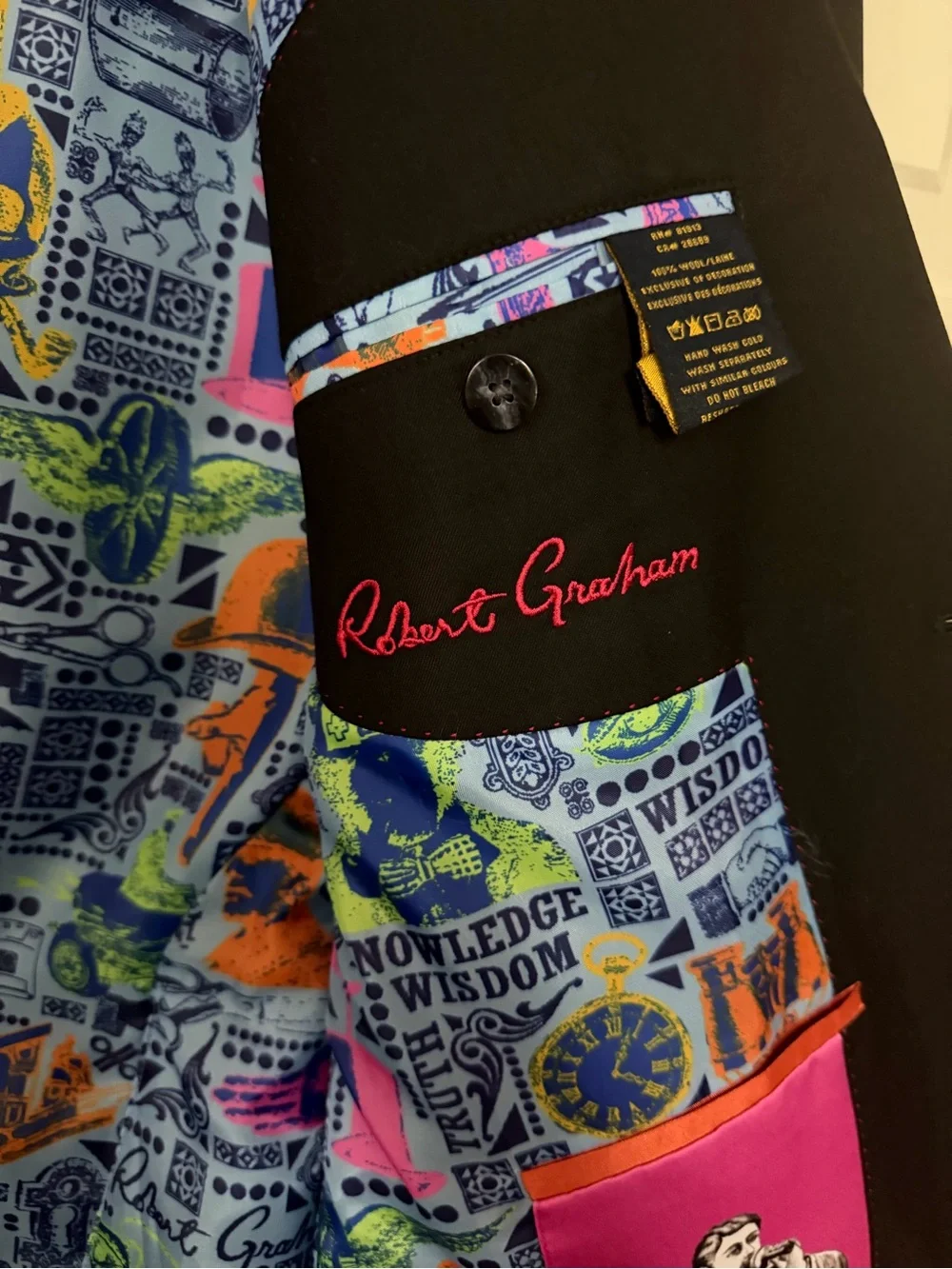 Men’s sport coat Robert Graham  42R
